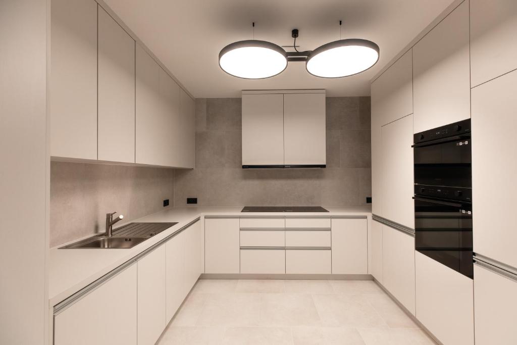 Kuchyň nebo kuchyňský kout v ubytování Henry's Appt with a private Suite 414 - Shared kitchen