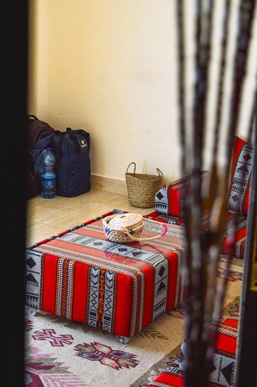 Posezení v ubytování Heritage Hostel Muscat