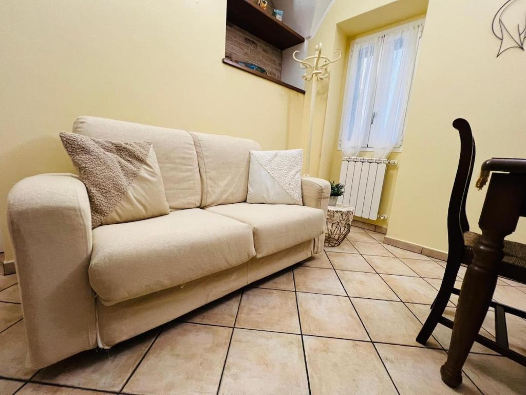 Χώρος καθιστικού στο Suite Elsa - Sanremo