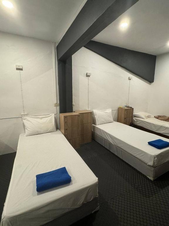 Postel nebo postele na pokoji v ubytování Pupa Hostel