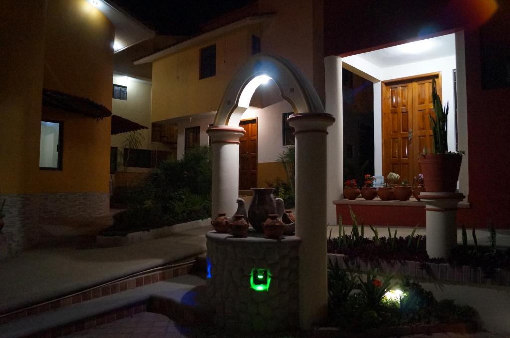 Budova, kde se aparthotel nachází