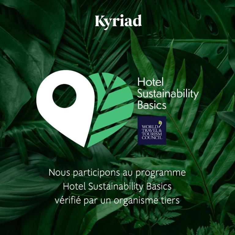 Certificato, attestato, insegna o altro documento esposto da Kyriad Montpellier Sud - A709