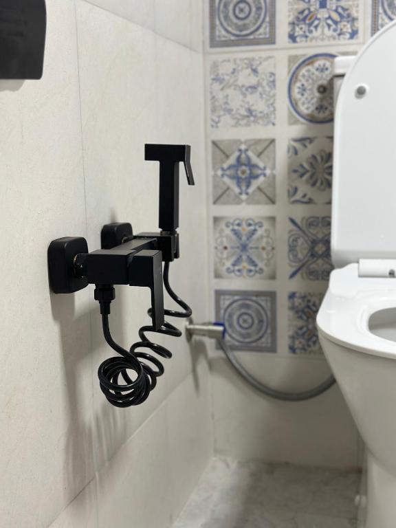 Koupelna v ubytování SMART Via Kazbegi