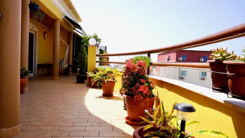 Balkón nebo terasa v ubytování Spacious Penthouse with BBQ and Views