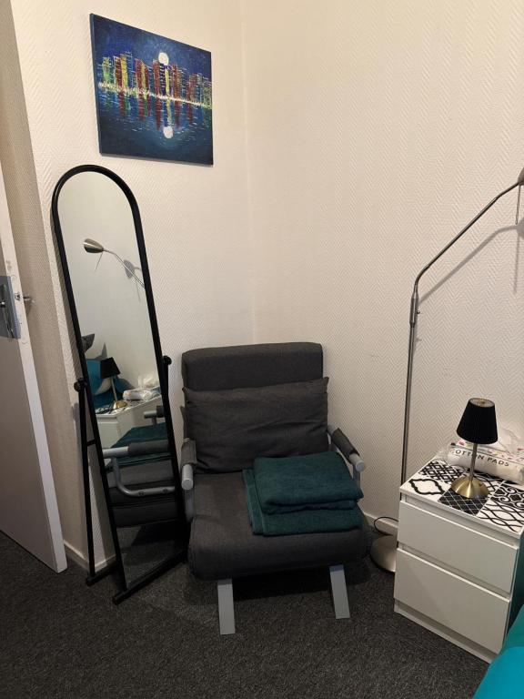 Posezení v ubytování Chambre privée avec Clé