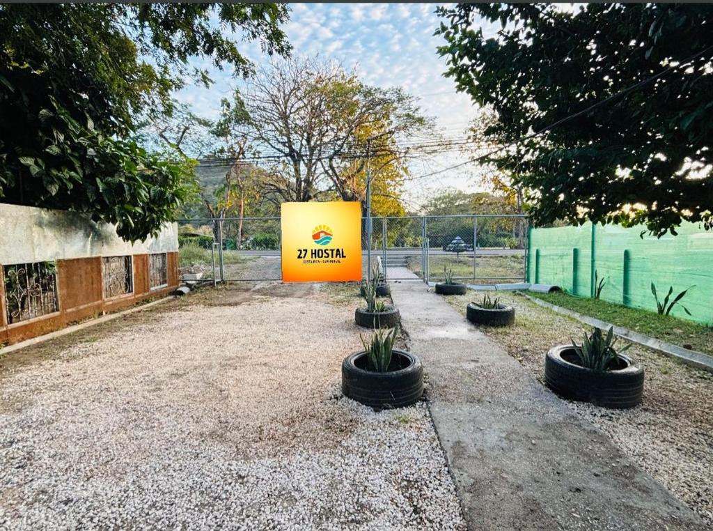 Zahrada ubytování 27 Hostal