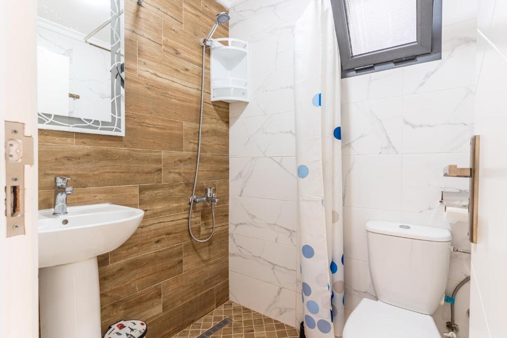 Koupelna v ubytování Hot appar Luxury SuiteMar