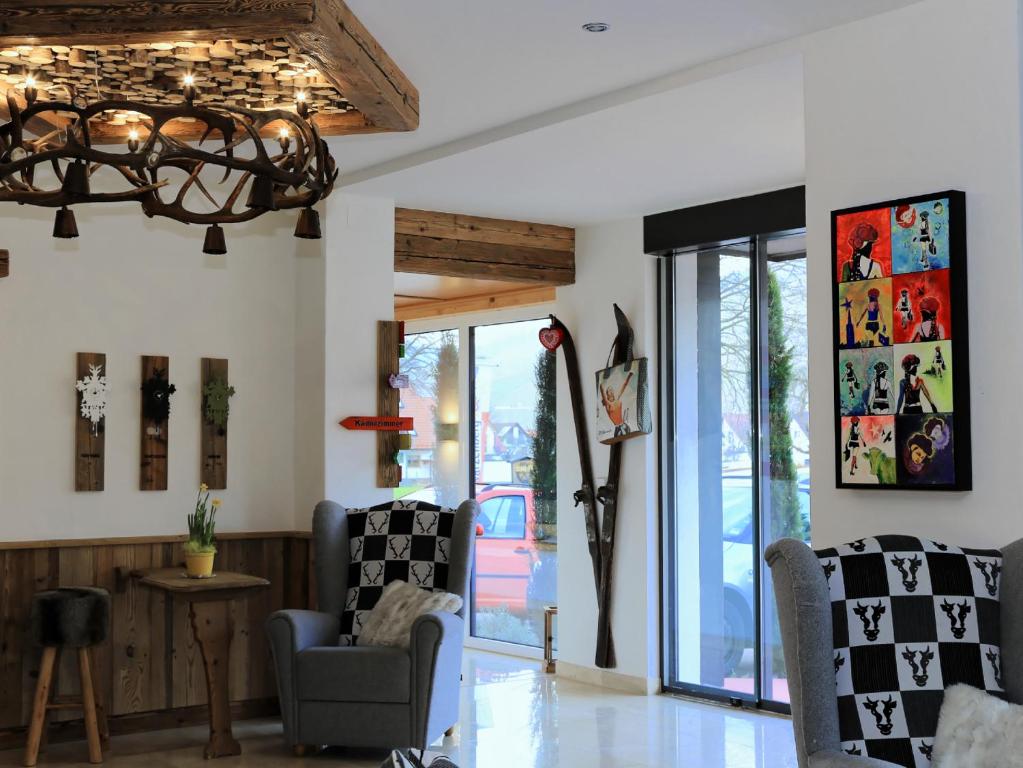 Posezení v ubytování Hotel Schwarzenberg