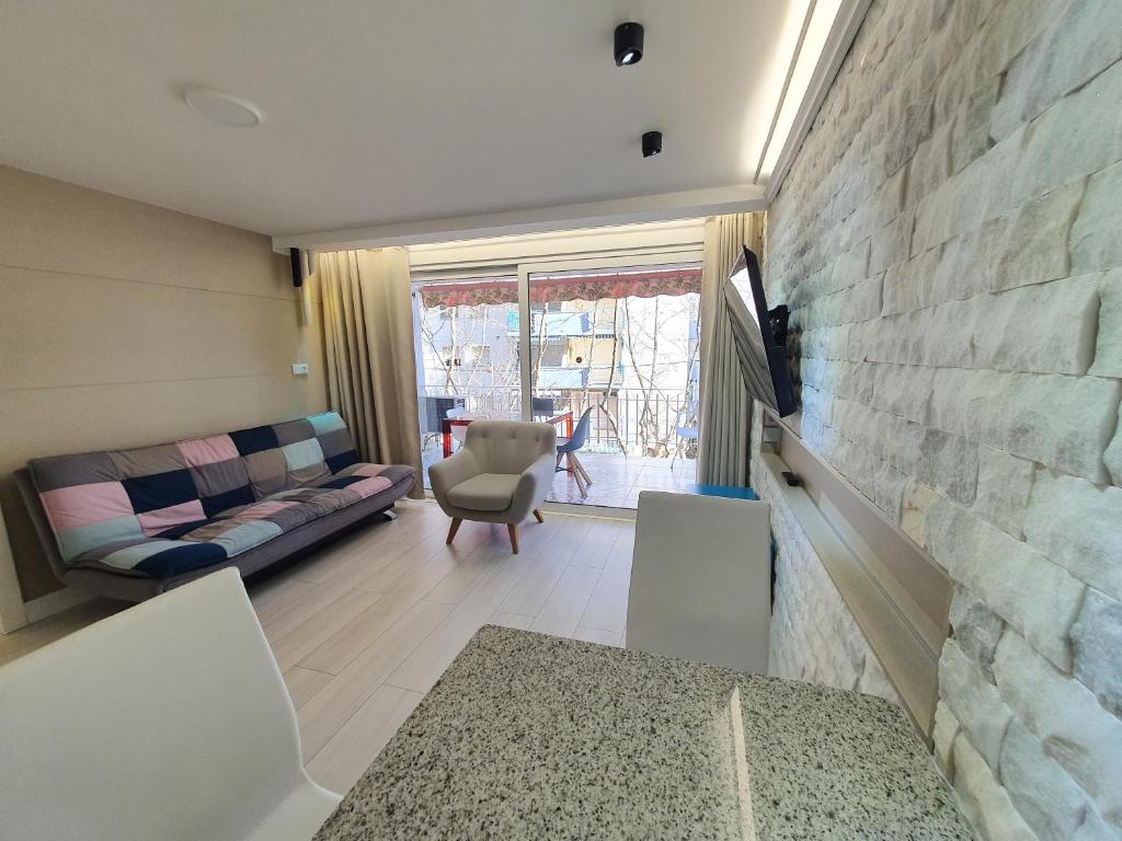 TV a/nebo společenská místnost v ubytování Salou Centro Playa
