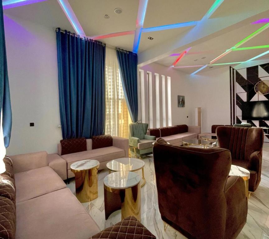 Posezení v ubytování Lisa Suites Apart-Hotel