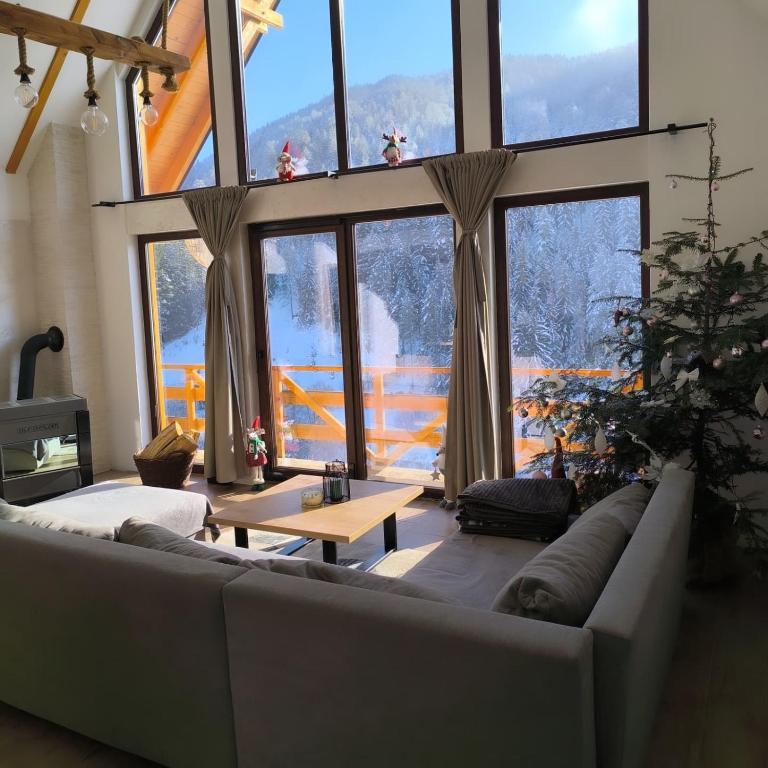 Ruang duduk di VILA ANÐELIJA Zaovine