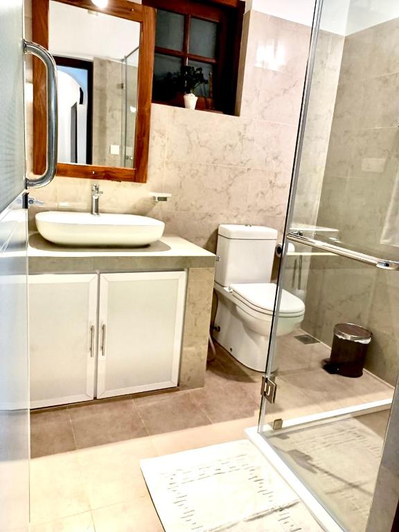 Koupelna v ubytování Neem Aura Home Stay