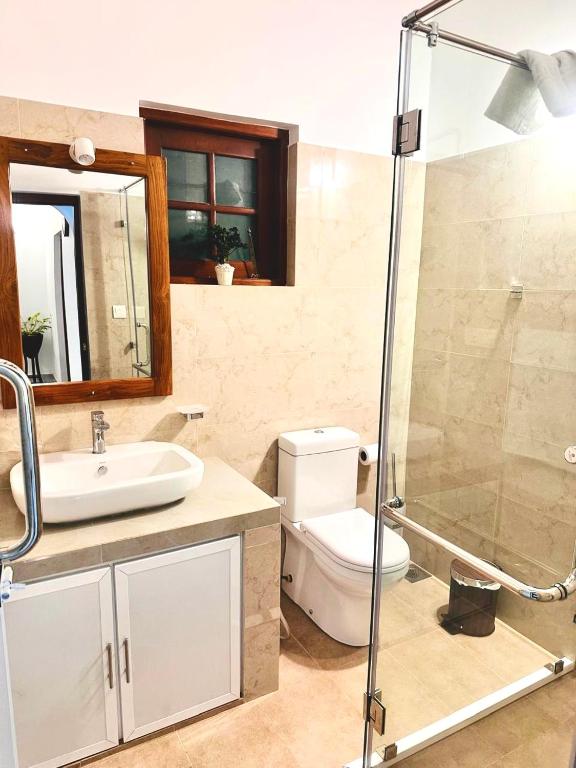 Koupelna v ubytování Neem Aura Home Stay