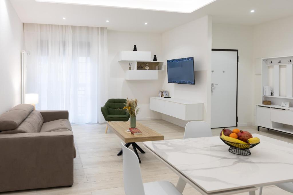 Kuchyň nebo kuchyňský kout v ubytování Casanuova Elegant Apartment & Breakfast