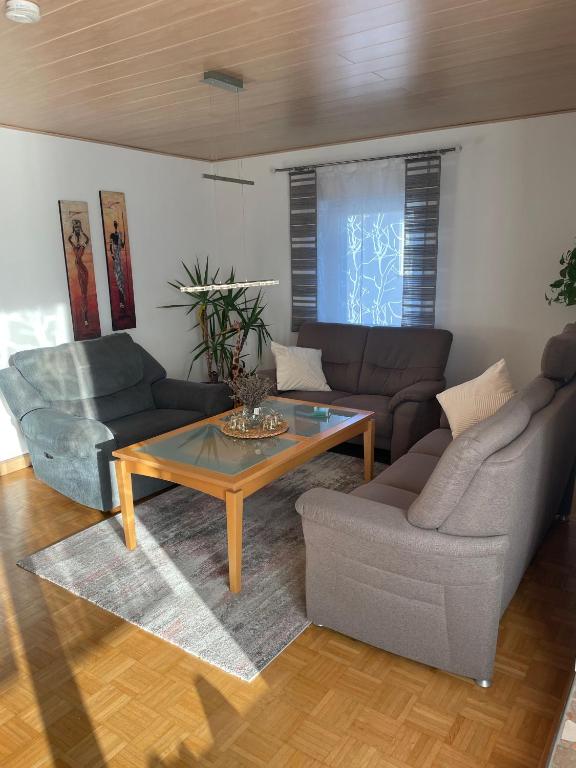 Posezení v ubytování Apartment Salvete