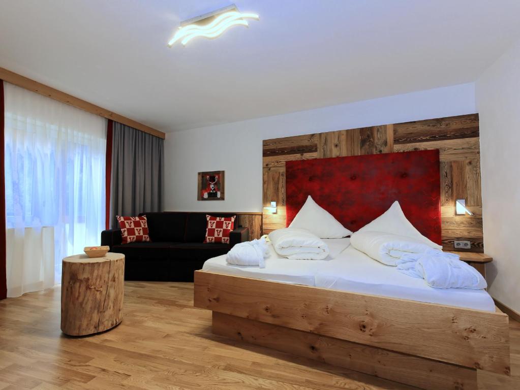 Postel nebo postele na pokoji v ubytování Hotel Schwarzenberg