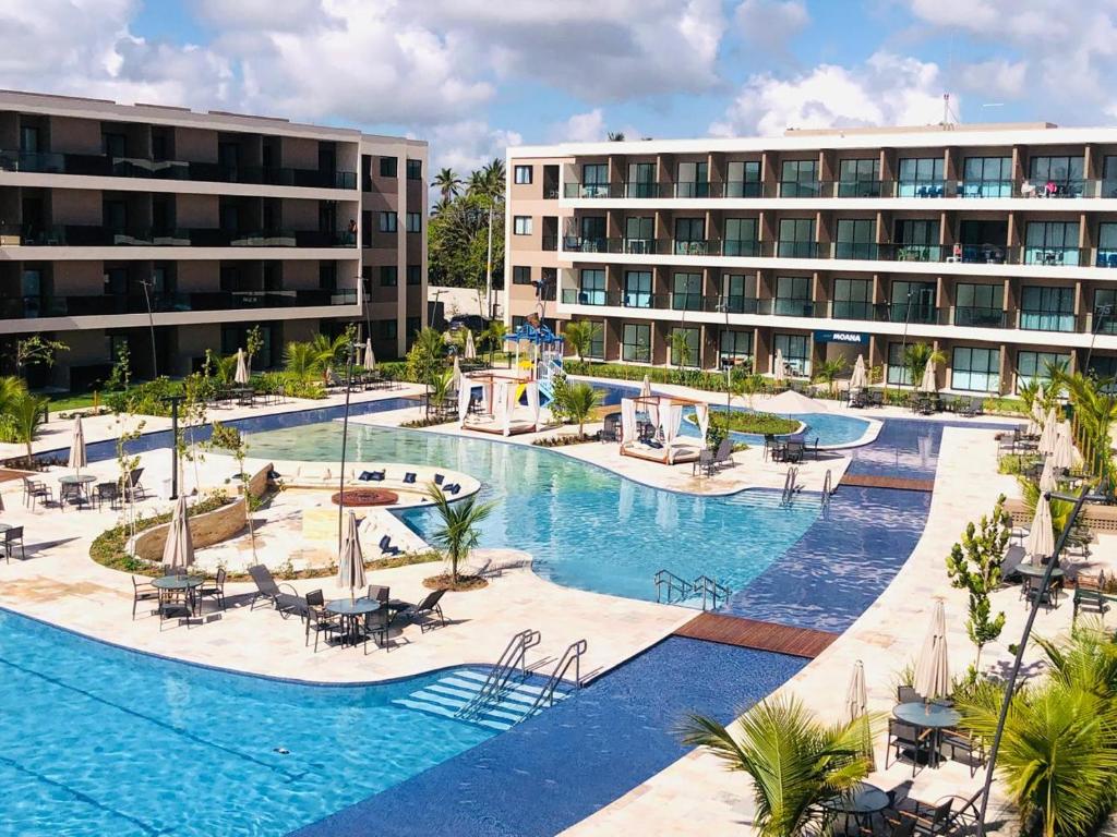 Πισίνα στο ή κοντά στο MALIA BEACH EXPERIENCE - FLAT ESTÚDIO LOCAÇÃO - Muro Alto - Porto de Galinhas