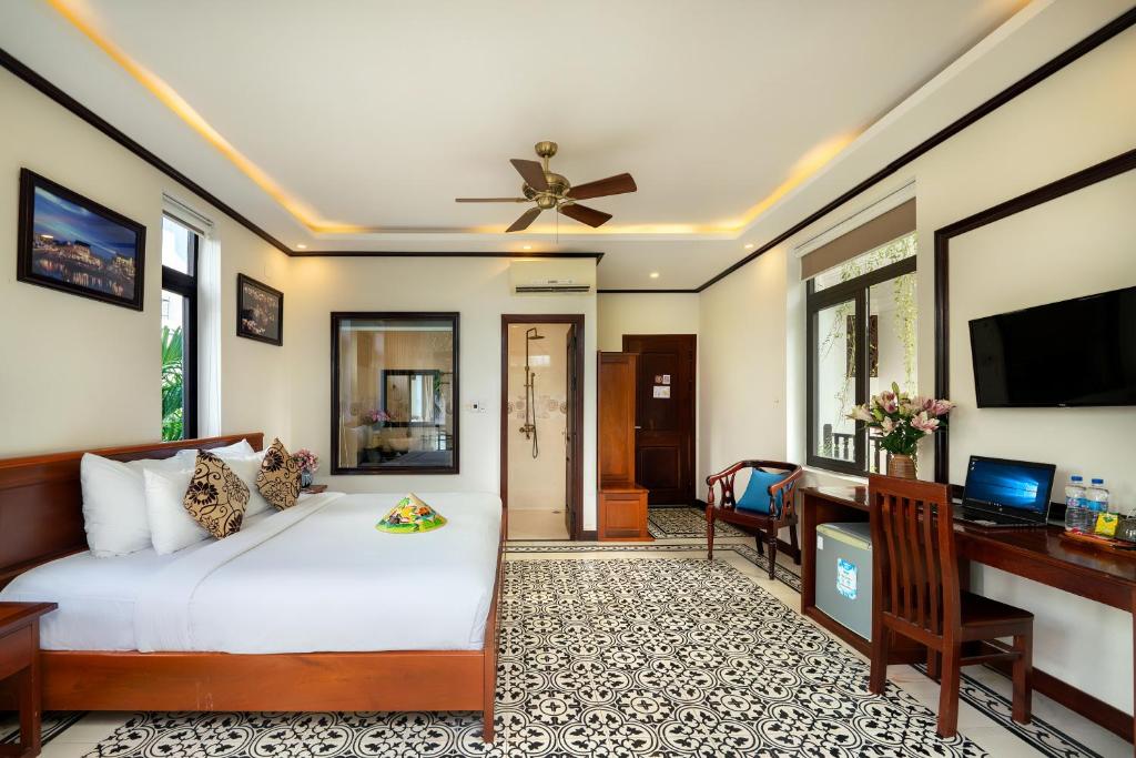 Hoi An Discovery Villa - Deluxe Double O Twin Room Con Vista A La Piscina