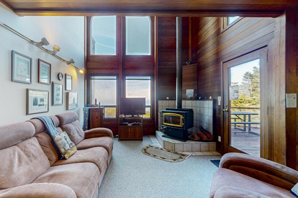 Posezení v ubytování Whale Song