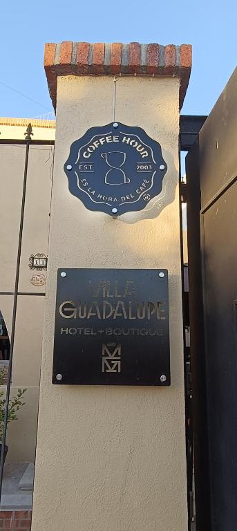 Certifikát, hodnocení, plakát nebo jiný dokument vystavený v ubytování Villa Guadalupe