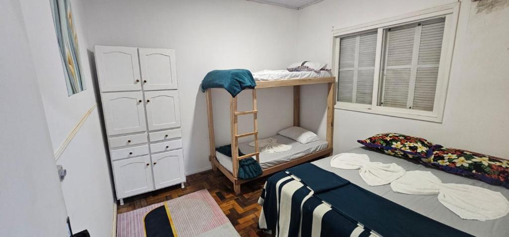 Η κουζίνα ή μικρή κουζίνα στο Casa Central Balneário Camboriú