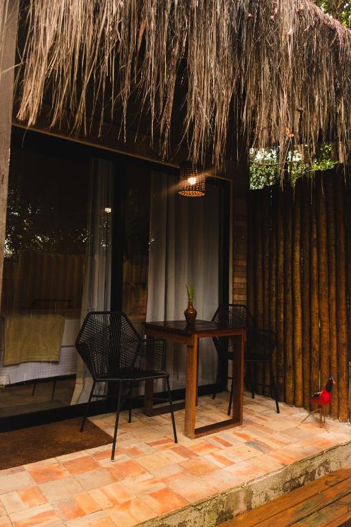 Patio nebo venkovní prostory v ubytování SITIO VILLA DA MATA