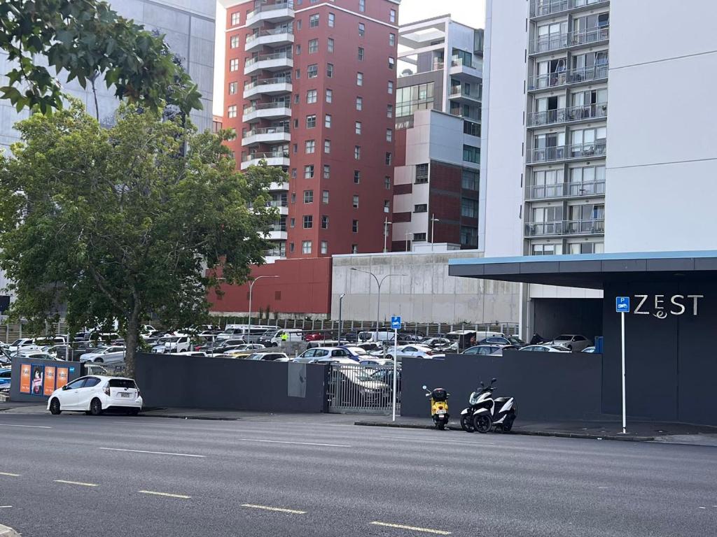 Auckland city central apartment 2 bedrooms apartment Wi-Fi balcony harbor or skytower view near public parking 1204 - Resim 19