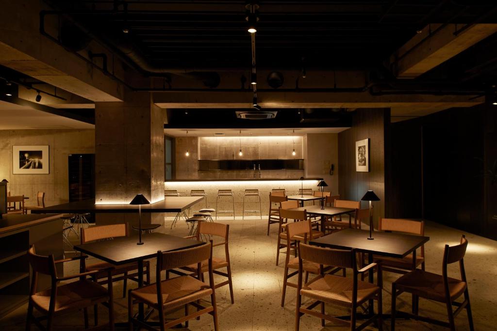 Restaurace v ubytování TONES Osaka