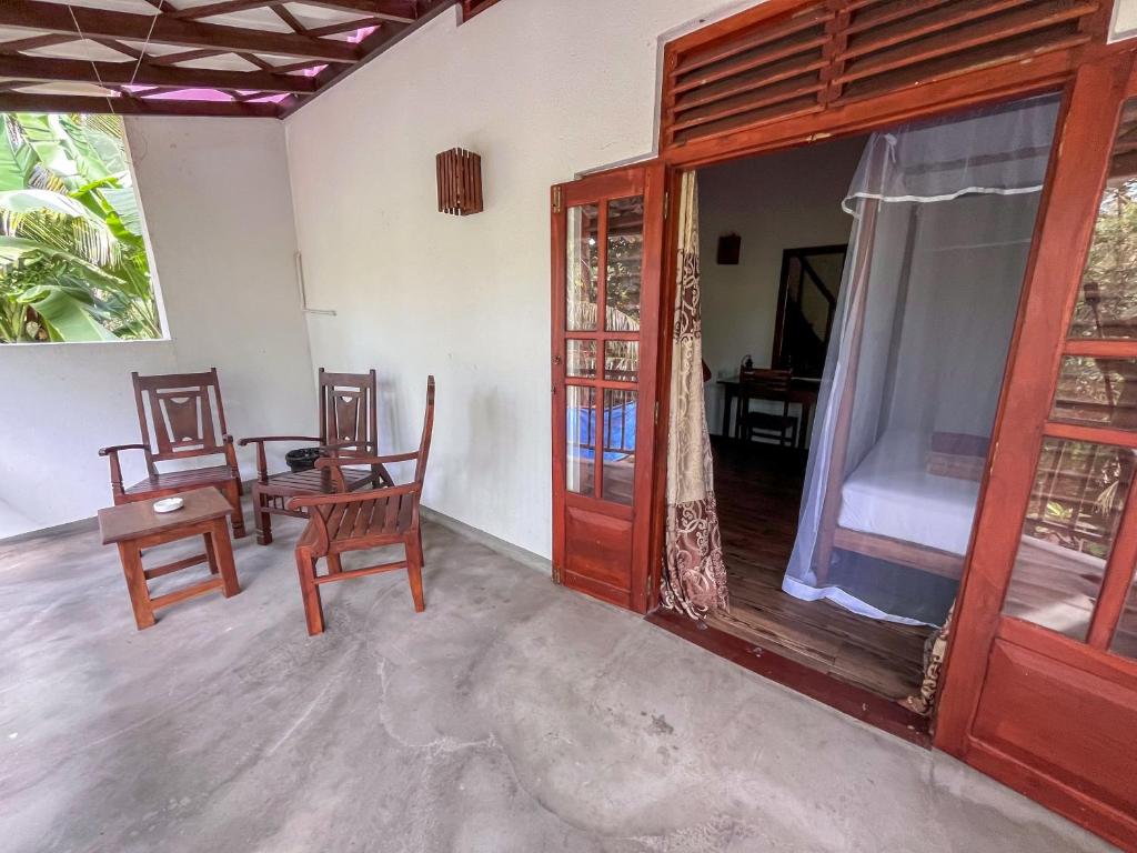 Patio o area all'aperto di Abraham Beach House