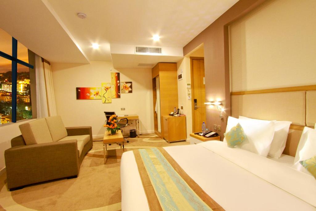 Posezení v ubytování PrideInn Azure Hotel Nairobi Westlands