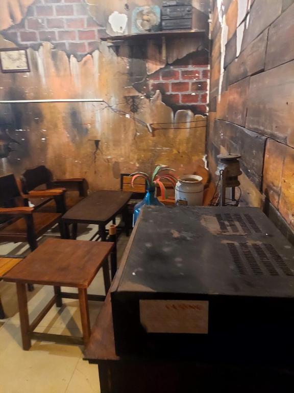Kuchyň nebo kuchyňský kout v ubytování Smile hotel