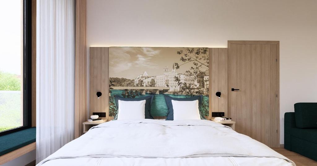 Das Wasserburg Hotel - Habitación Doble Con Balcón