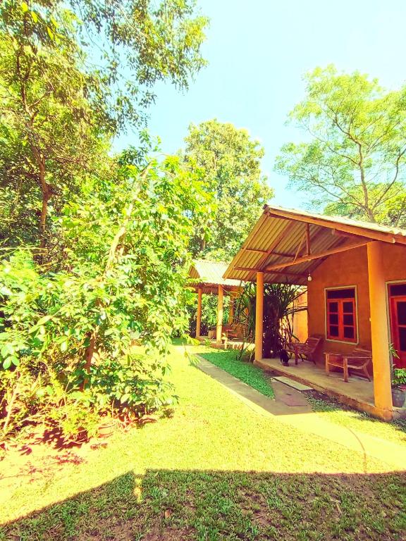 Zahrada ubytování Monkey Jungle Cottage