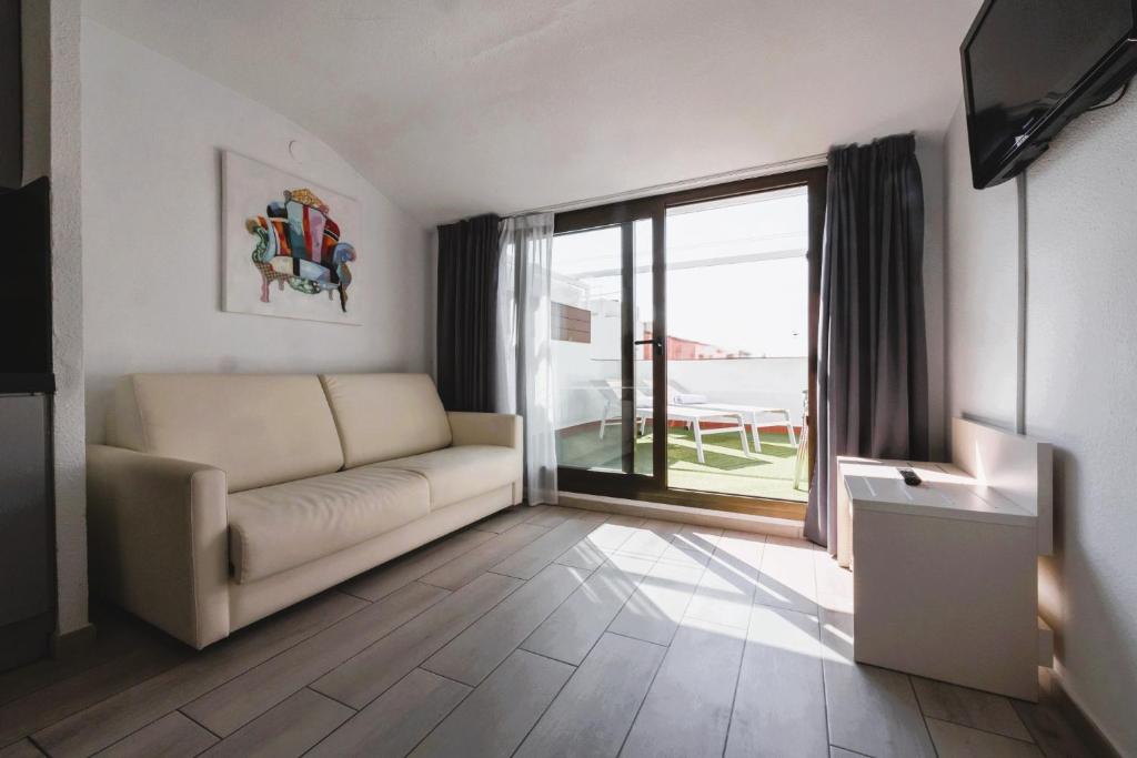Posezení v ubytování Aparthotel Miami Park