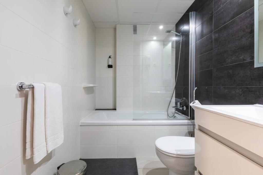 Koupelna v ubytování Aparthotel Miami Park