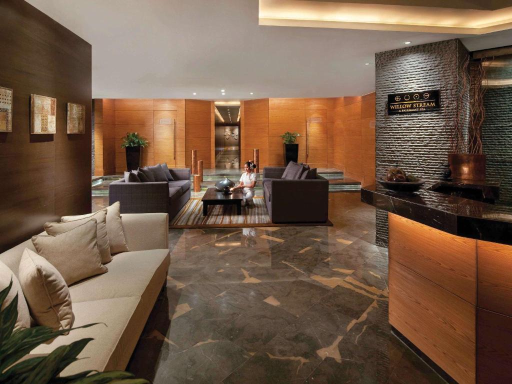 Posezení v ubytování Fairmont Nile City
