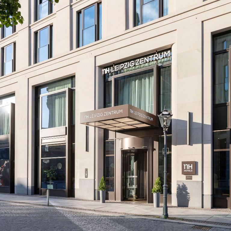 Exteriér nebo vchod ubytování NH Leipzig Zentrum