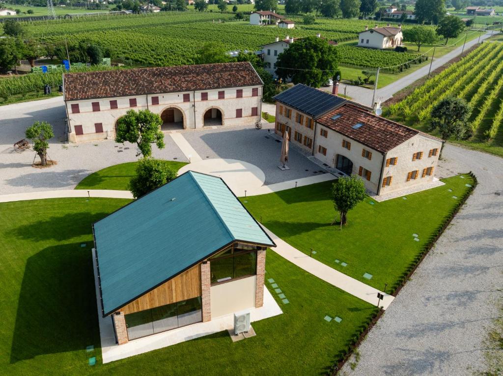 Budova, kde se bed and breakfast nachází