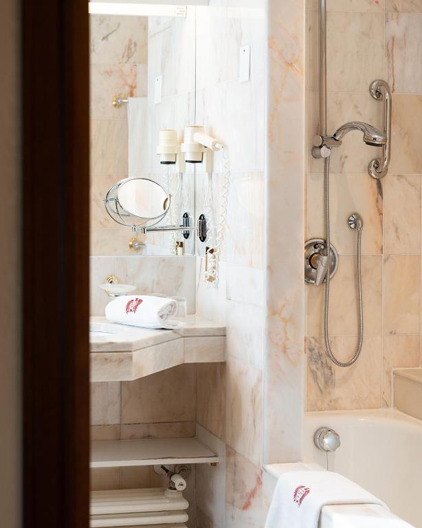 Kúpeľňa v ubytovaní Grand Hotel Trento
