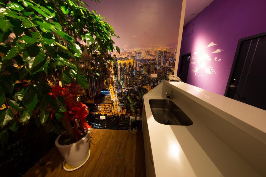 Balkón nebo terasa v ubytování SleepBox Hostel
