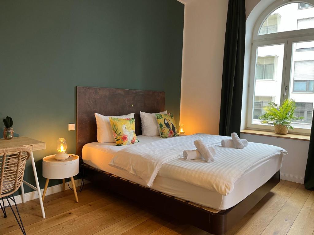 Apartments an der Arena Leipzig - Tek Yatak Odalı Daire