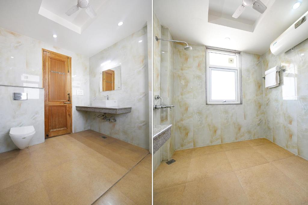 Koupelna v ubytování FabHotel AR Suites