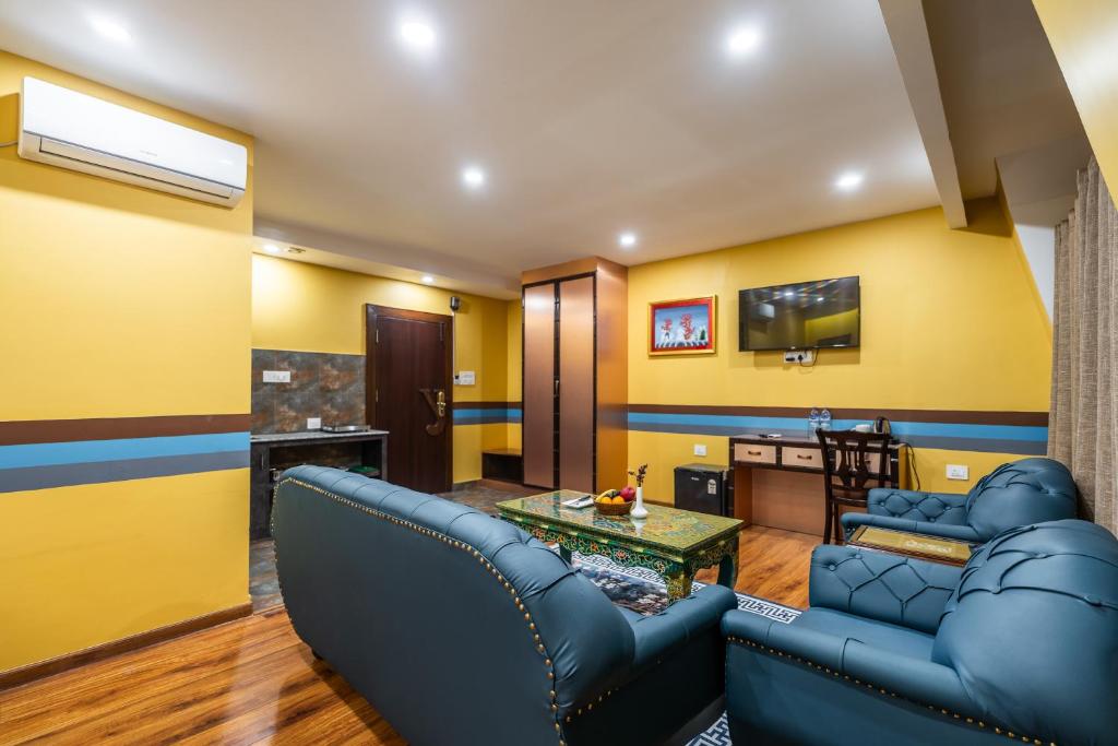 Posezení v ubytování Hotel Yukhang