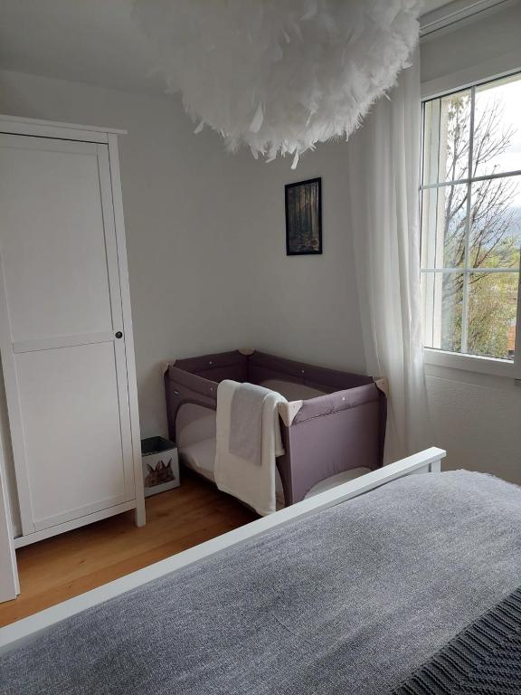 Postel nebo postele na pokoji v ubytování Filipponi's Träumli