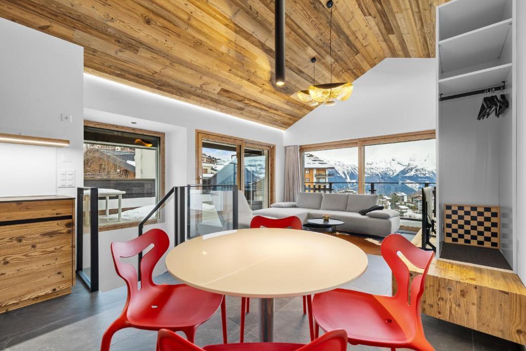 Greppon Blanc B4 - 6 pers - au pied des pistes - Resim 17