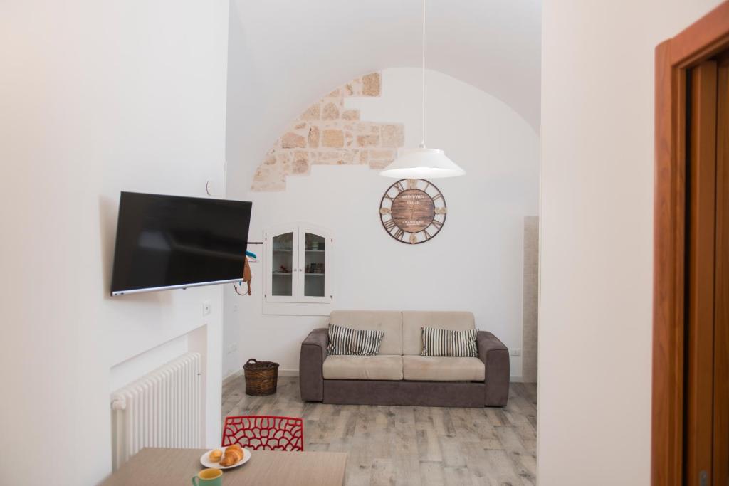 Telewizja i/lub zestaw kina domowego w obiekcie A Casa di Lavinia