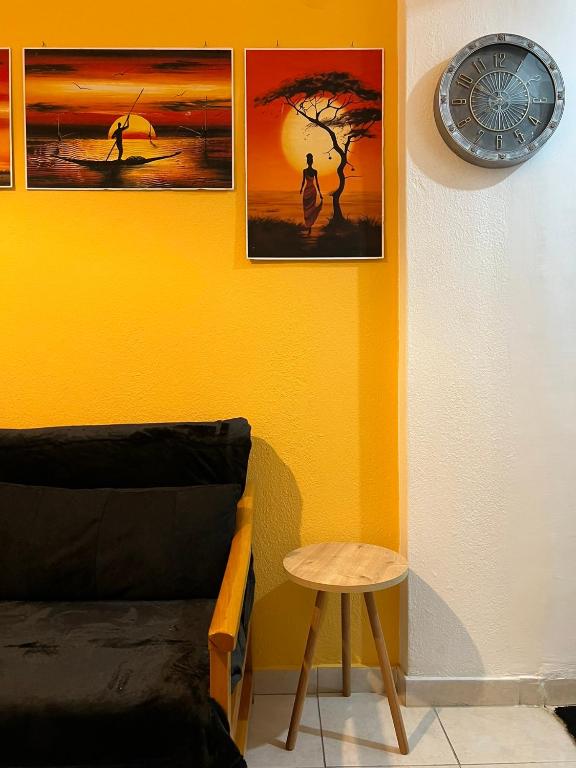 Posezení v ubytování Sunset Studio