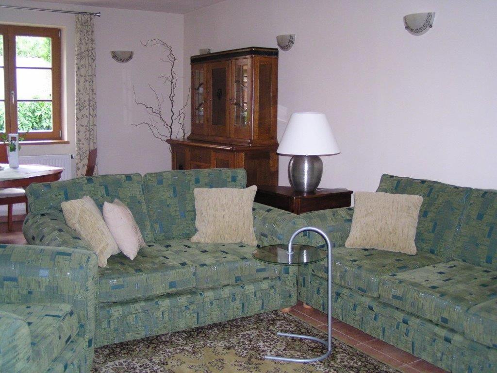 Posezení v ubytování Apartment 53 Zvíkovské Podhradí