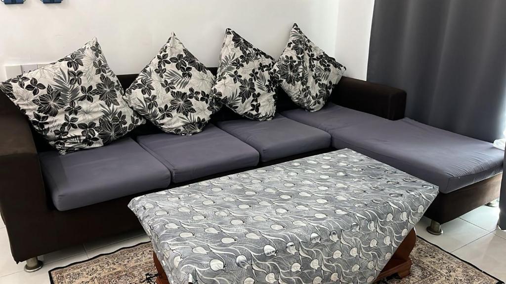 Χώρος καθιστικού στο Double H Homestay