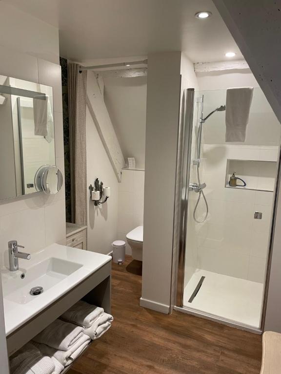 Manoir la Meffrais 1741-Chambres d'hôtes à 3 min de Dinan-Parking Privé - Habitación Queen